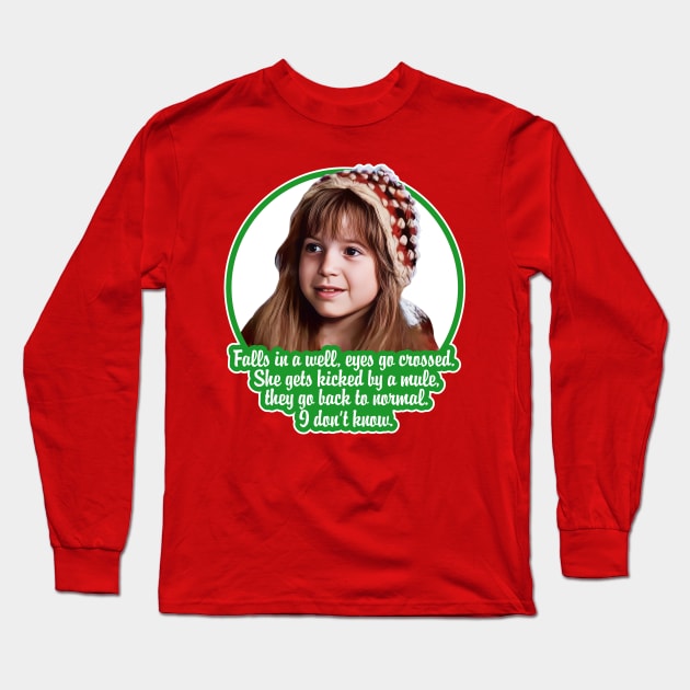 Ruby Sue Kicked By a Mule Long Sleeve T-Shirt by darklordpug